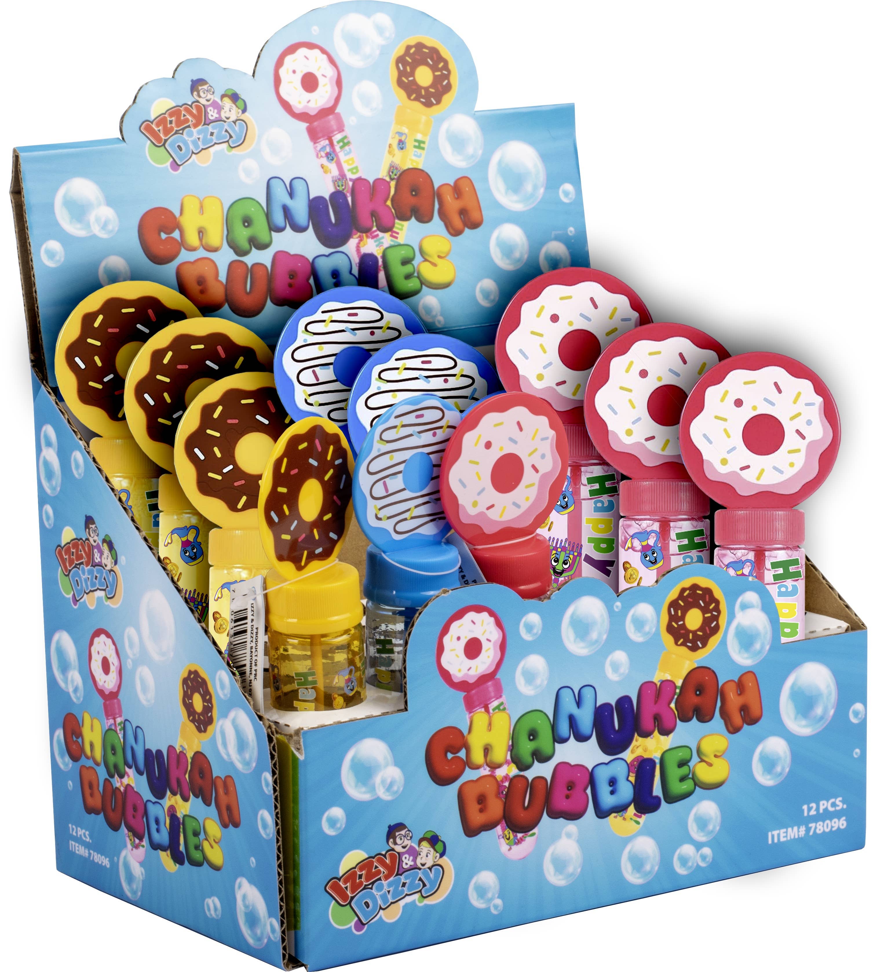 Ner Mitzvah - Wholesale Party Favor - Chanukah Bubbles0