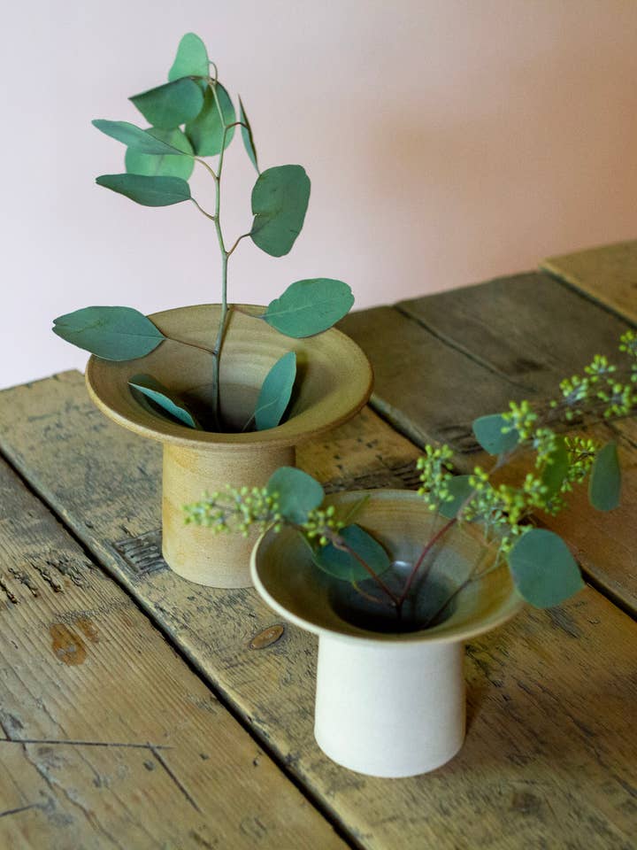 Ceramic Flared Vase for wholesale by Calico Collective