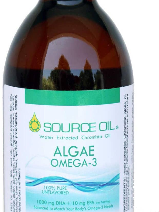 Source Omega Pure Algen Omega-3 (1000 mg DHA), Ongeflavoured, 250ml voor wholesale door Apothecary by SFRAW