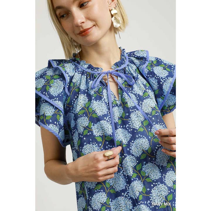 STYLE USA - Wholesale Dress - Women's - Floral Tiered Dress