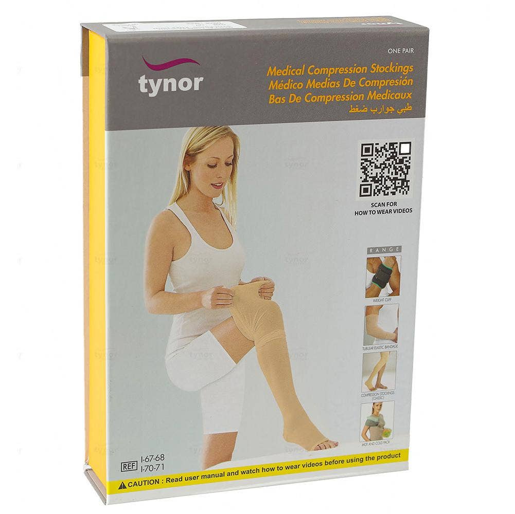 Tynor – wholesale Fashion leggings – Women's – Medical Compression Stockings Class 2 (Knee High) (22 - 32 mmHg)1