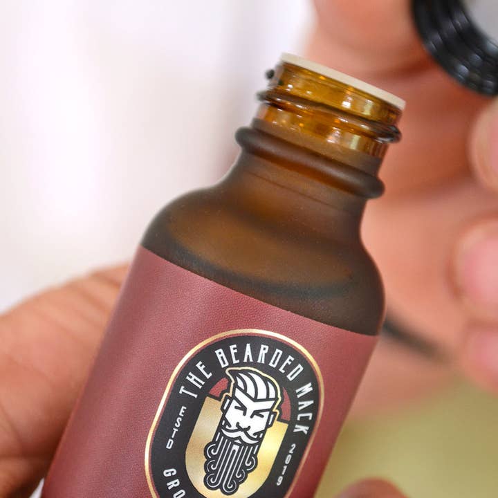 The Bearded Mack Grooming Co - Wholesale Beard Styling Product - The Roaring 20’s Mack Beard Oil - Barbershop1