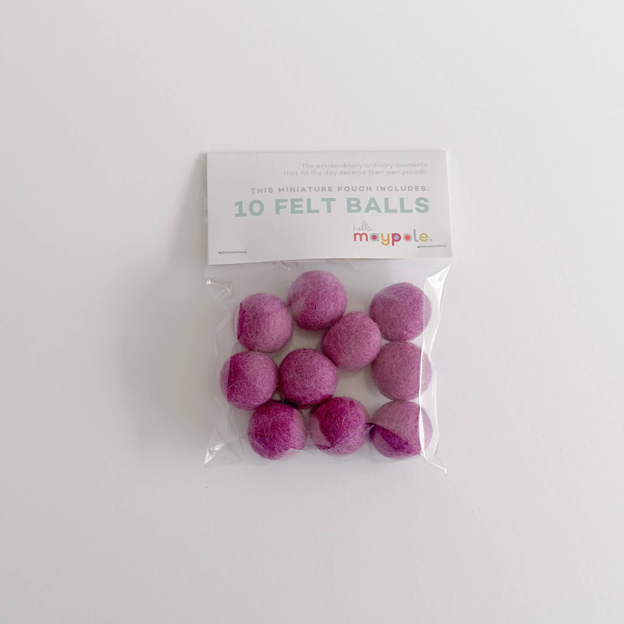 Hello Maypole - Wholesale DIY Craft Kit - Kids - 10 Felt Balls - Color Variety Slingshot Refill - Crafts5