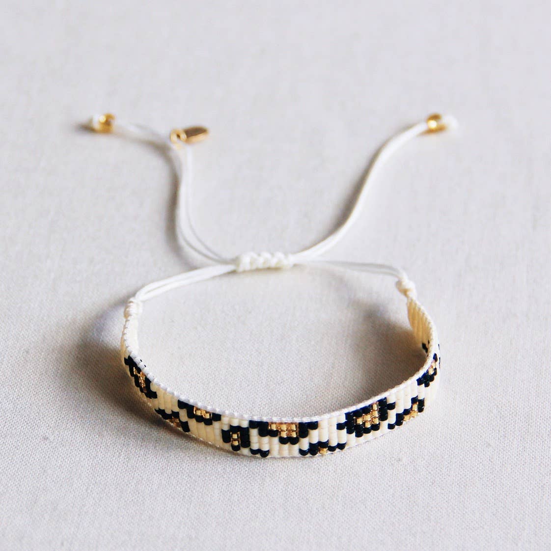 Bazou - Wholesale Woven/Braided Bracelet - Weaving bracelet leopard