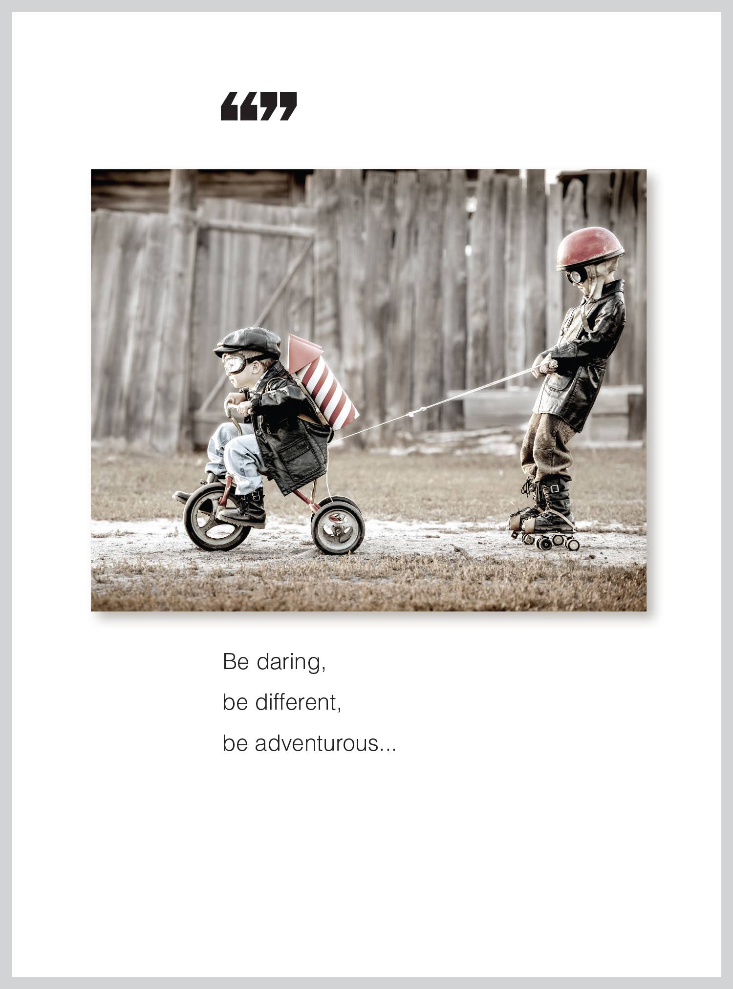 The Borealis Press Inc - Wholesale Birthday Card - Be daring Birthday/All Occasion Greeting Card 0