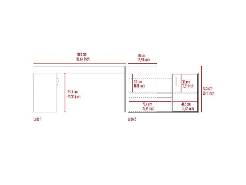TUHOME FURNITURE - Wholesale Desk Organizer - Axis Desk Black10