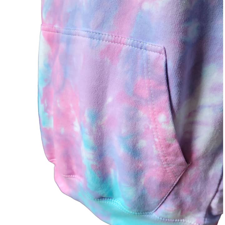 VeEco Gifts - Venta al por mayor Sudadera con capucha - Unisex - Sudadera con capucha teñida a mano con efecto tie-dye – Tonos pastel