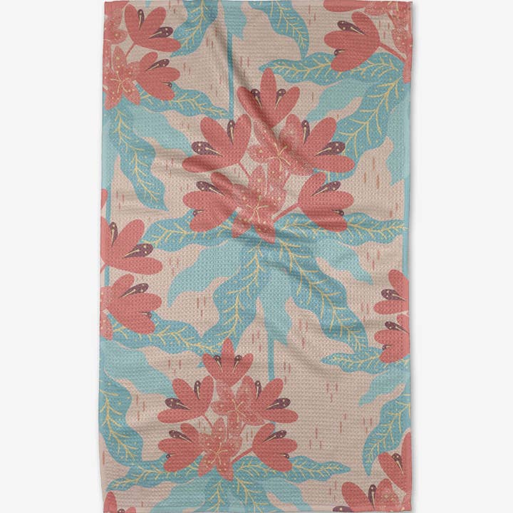 Geometry - Wholesale Tea Towel - Rhododendron Tea Towel