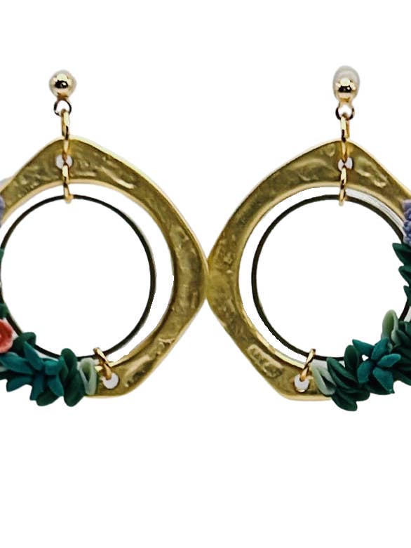 Blommig Trädgård Örhängen för wholesale av Maia Sol Designs