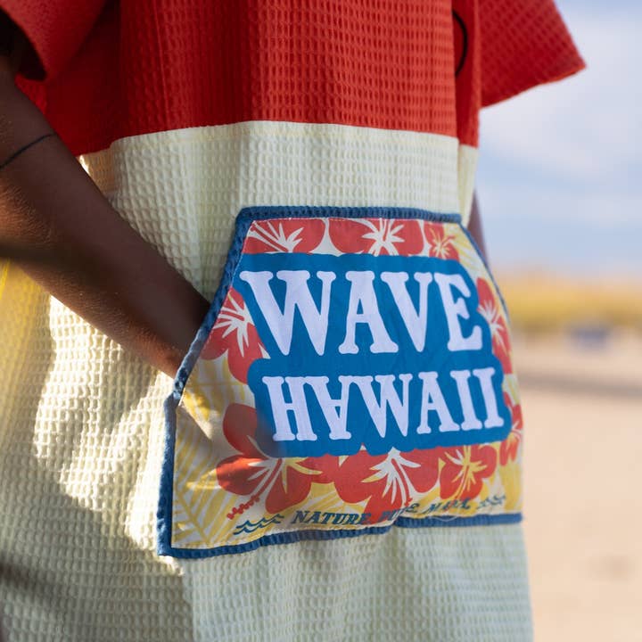 WAVE HAWAII – Großhandel Poncho – Unisex – WAVE HAWAII Reiseponcho Wailua8