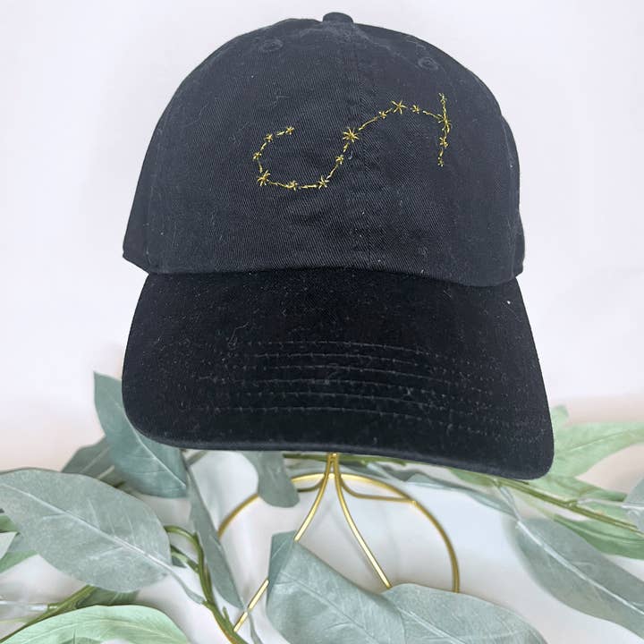 Scorpio| Constellation | Embroidered Baseball Hat for wholesale by Thread & Ember