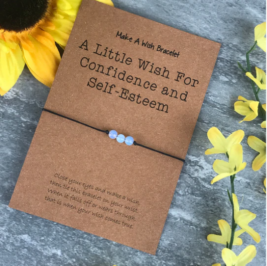 The Persnickety Co - Wholesale Bedelarmbandje - Een kleine wens voor vertrouwen en zelfrespect armband1