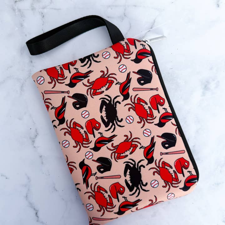 Jami Creates - Wholesale Pouch - Women's - Maryland Baseball Orioles Travel Neoprene Bag1