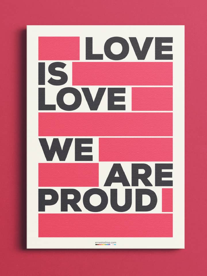 Plakat A2/A3 - Vi er stolte for engroshandel hos ErnestoShop