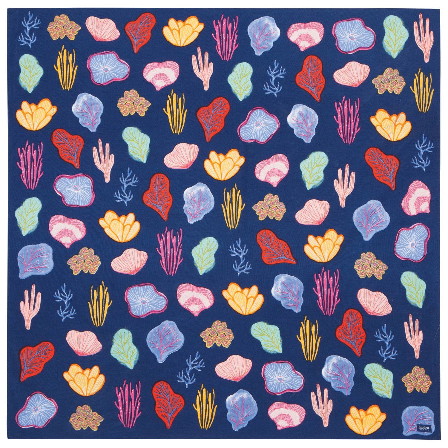 Danica Studio - Wholesale Flat Wrap - Danica Studio Neptune Reusable Gift Wrap 32 x 32 inches5