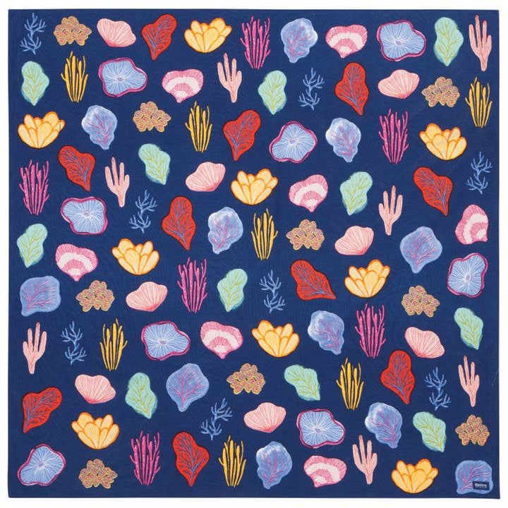 Danica Studio - Wholesale Flat Wrap - Danica Studio Neptune Reusable Gift Wrap 32 x 32 inches5