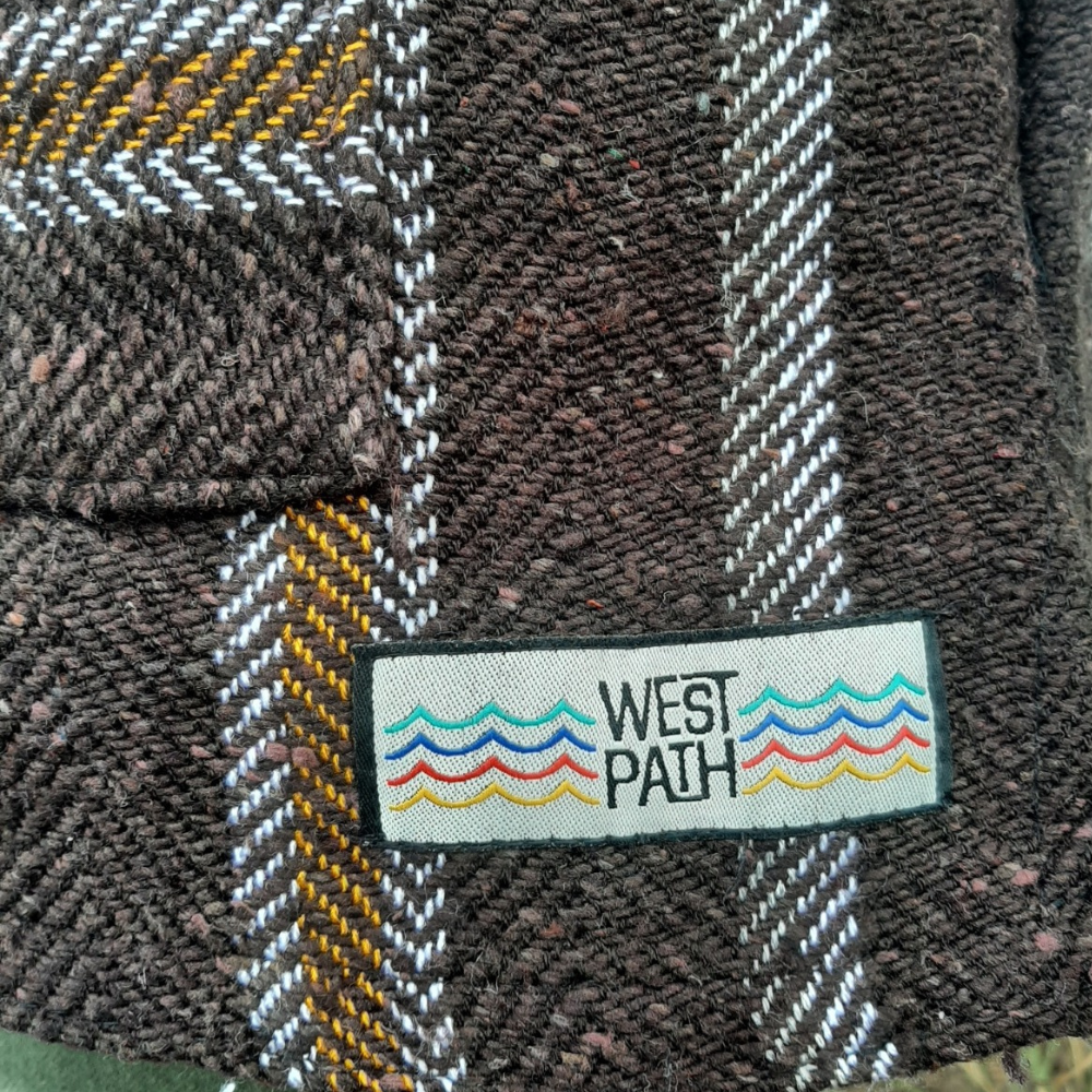 West Path - Wholesale Hoodie - Unisex - Baja Hoodie Mexican Poncho - Soft Hooded Sweater - Brown6