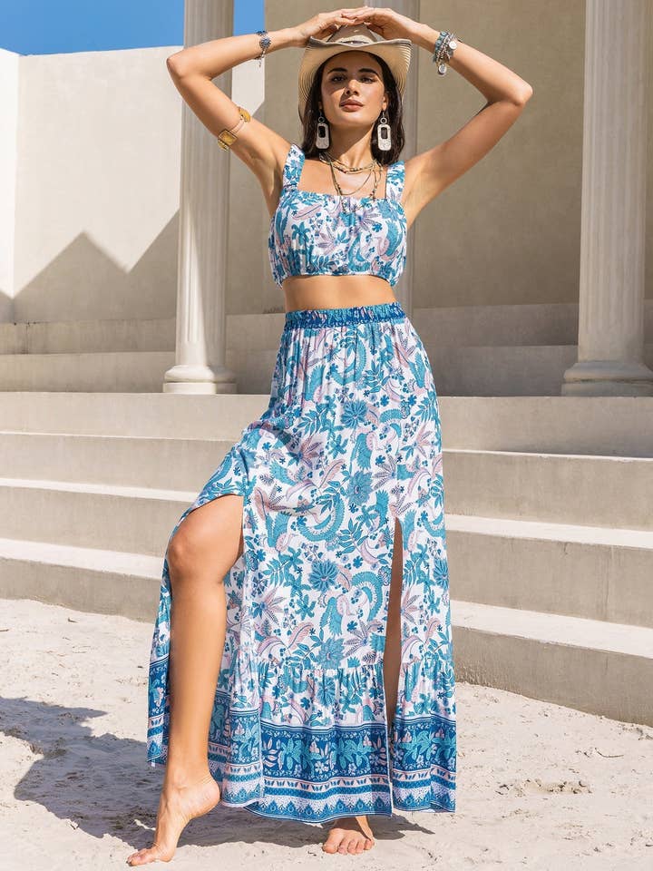 Women Clearance Mixed Batch Tryckt Remrörstopp Sexig kjoluppsättning för wholesale av VividLux