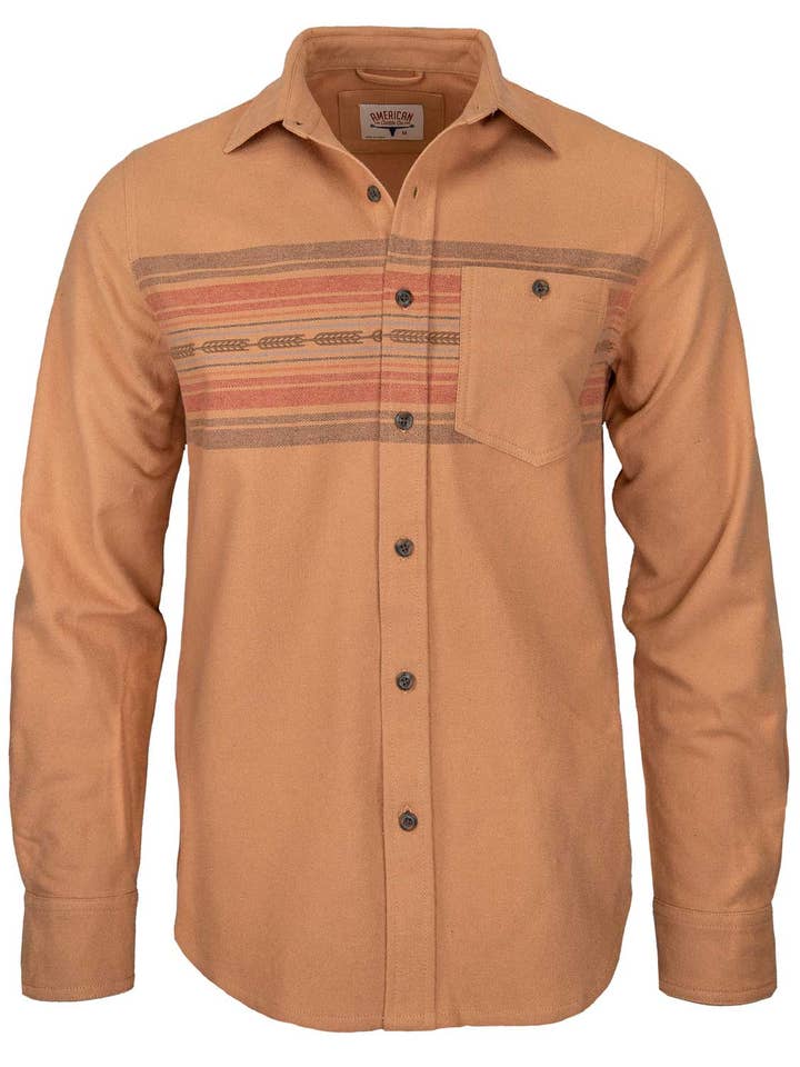 American Cattle Co - Wholesale Button Down Shirt - Men's - The Dustoff Chamois1