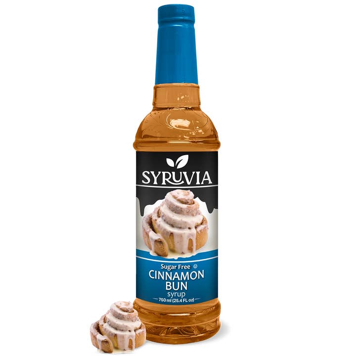 Sugar-Free Cinnamon Bun Syrup for wholesale by Syruvia