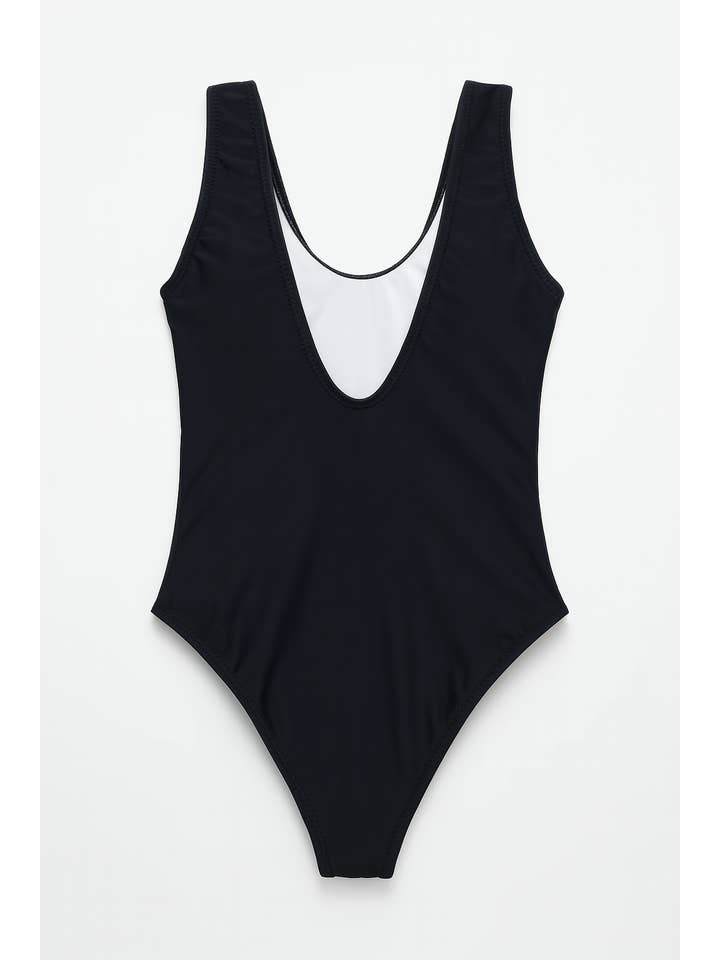 Fennco Styles - Vendita all'ingrosso Costume intero - Bambini - Costume intero nero "GOT IT FROM MOMMY" mamma-figlia2