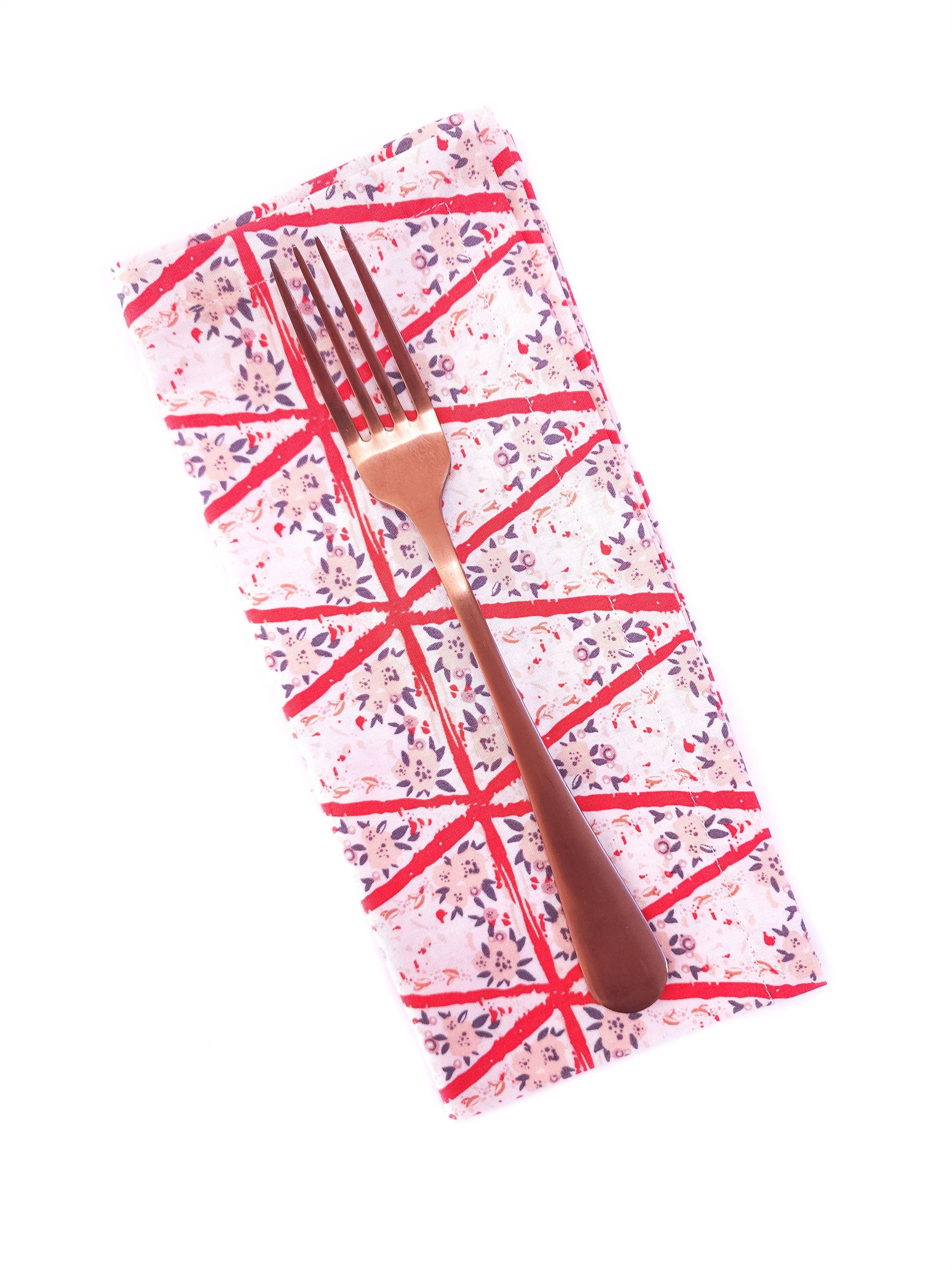 90 West Linen Co. - Wholesale Dinner & Cloth Napkin - Romantic Floral Cloth Napkins, Set of 410