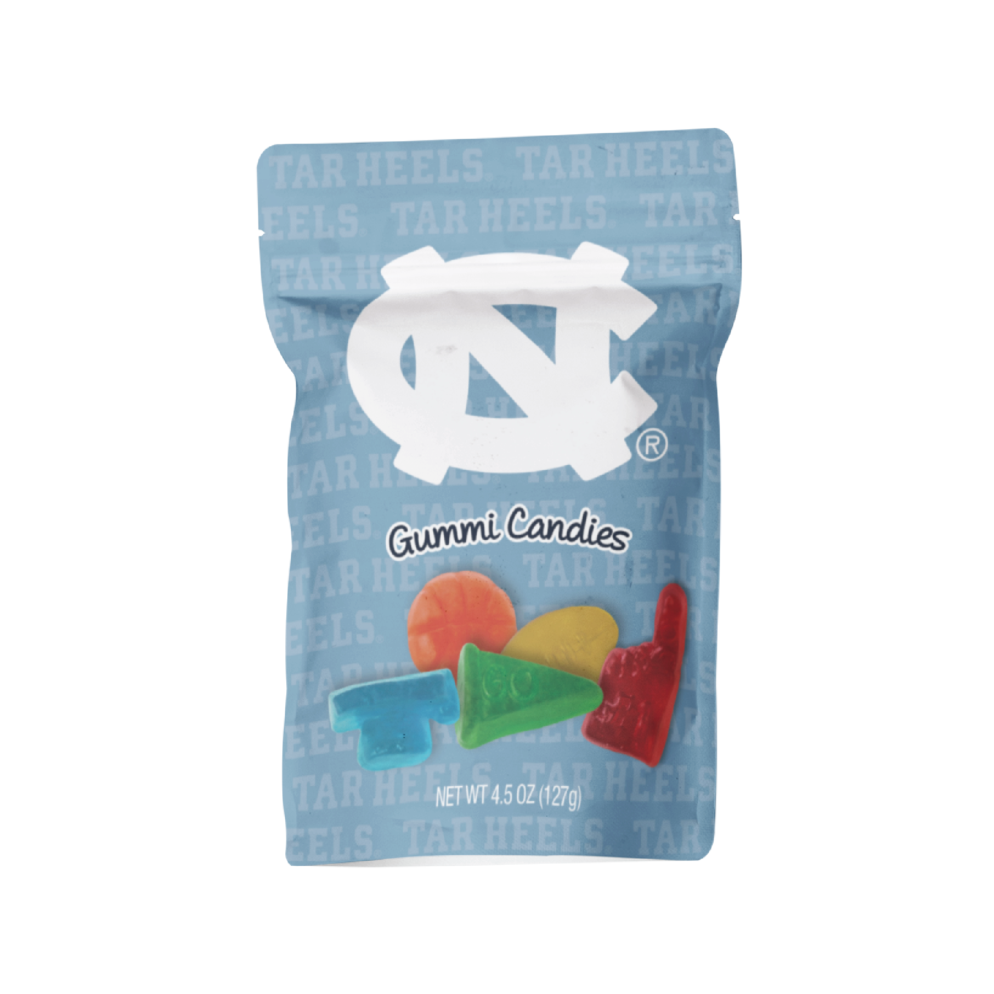 Wholesale North Carolina Tar Heels Gummies for your store Faire