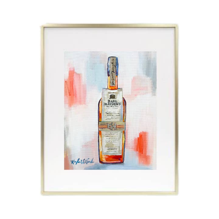 « Basil Hayden's » (IMPRIMER) pour la vente par Kayla Weber Art
