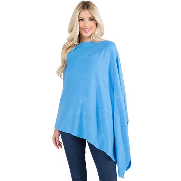 The Magic Scarf Company - Vendita all'ingrosso Poncho - Donna - Poncho effetto cashmere37