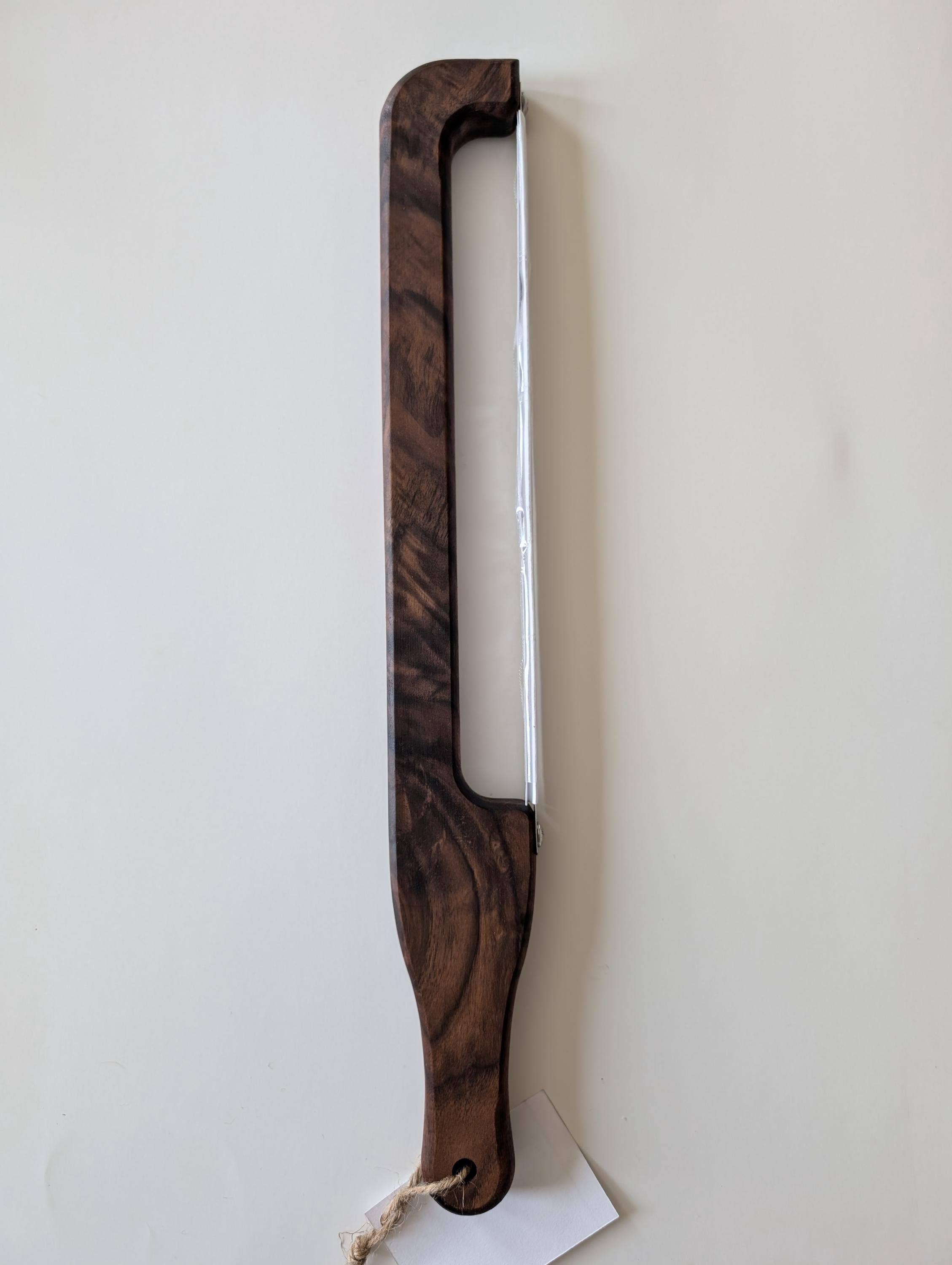 Sass & Izzy LLC - Wholesale Kitchen/Utility Knife - Handmade Walnut Wood Sourdough Bread Knives8