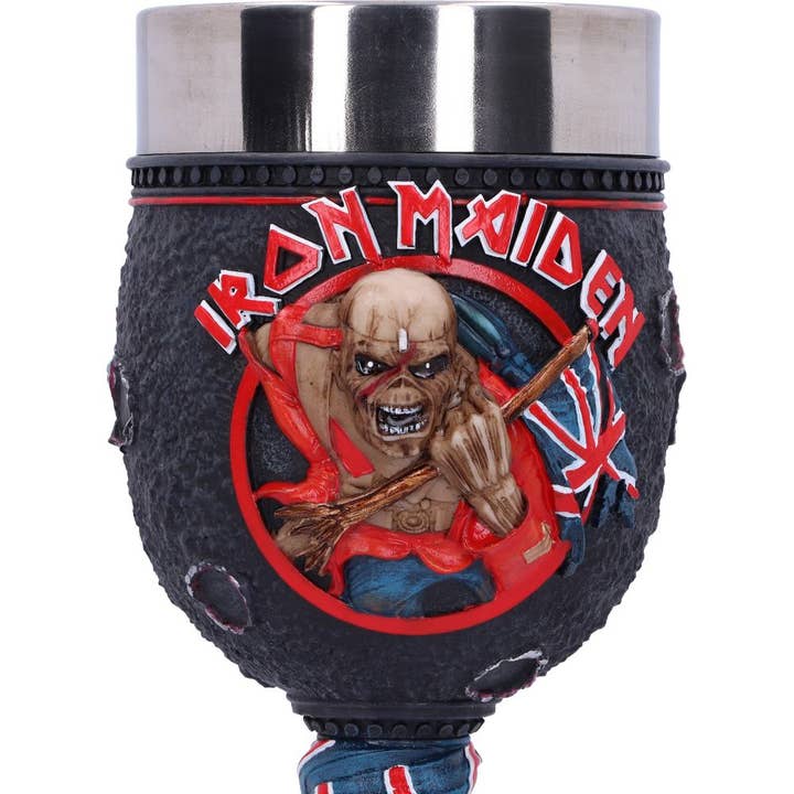 WONDER IMPORTS AUSTRALIA - Wholesale Wine glass - Iron Maiden The Trooper Goblet 19.5cm5