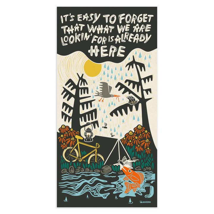 Già qui Stampa per la vendita all'ingrosso da parte di Woosah Outfitters