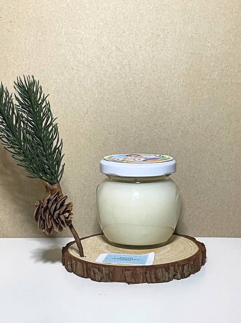 Yonunki – wholesale Jar/filled candle – Eucalyptus Radiata essential oil jasmine candle