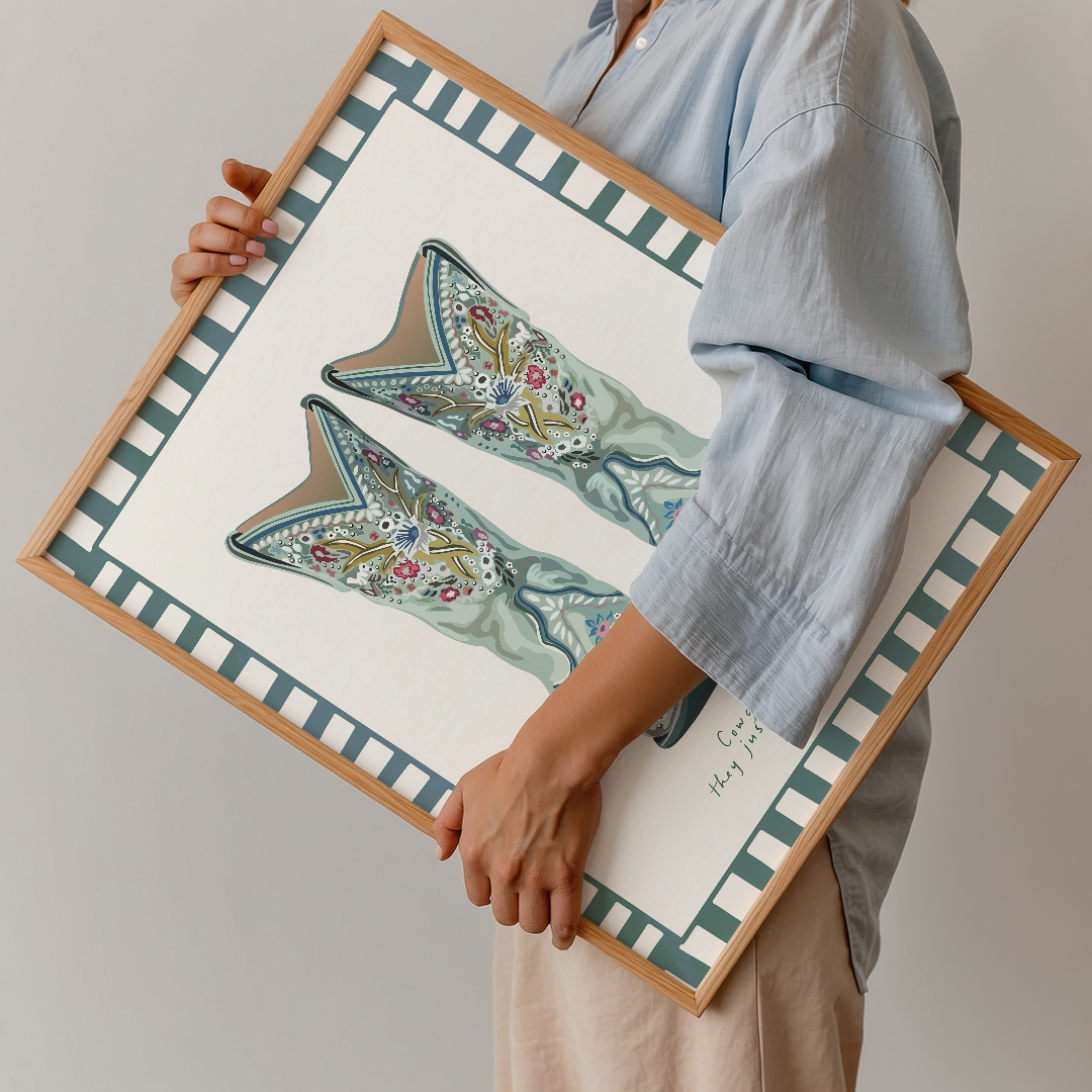 Seven Icons Store – wholesale Konsttryck – Cowgirls don't cry - Western konsttryck1