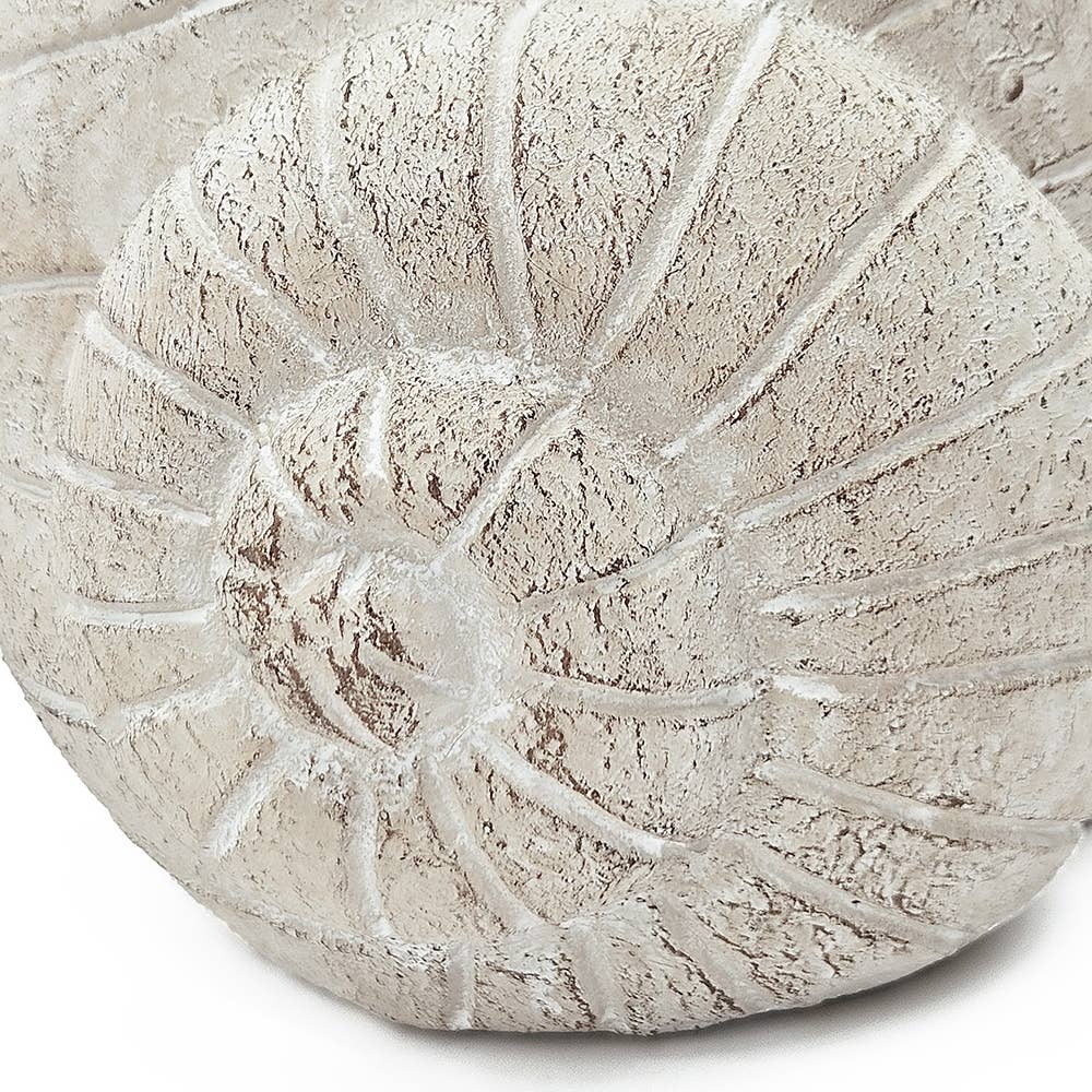 Beige Multi Decorative Sand & Cement Snail Planter with Texture for wholesale on Faire6
