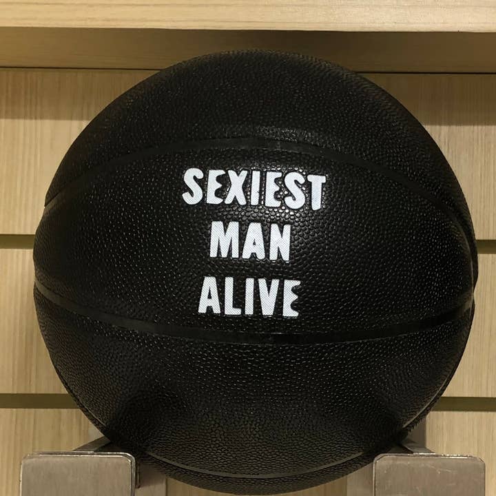 SEXIEST MAN ALIVE BASKETBALL for wholesale by rich girl on vacation