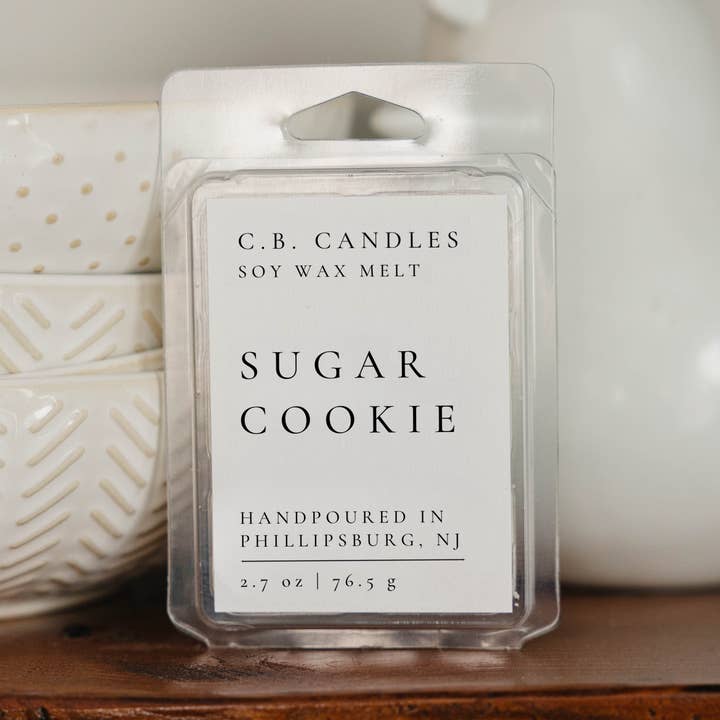 Sugar Cookie Wax Melt for wholesale by C.B. Candles