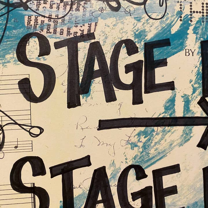 Lexicon of Love Music Art - Wholesale Art Print - THEATRE "Stage left, Stage right" - ART PRINT3