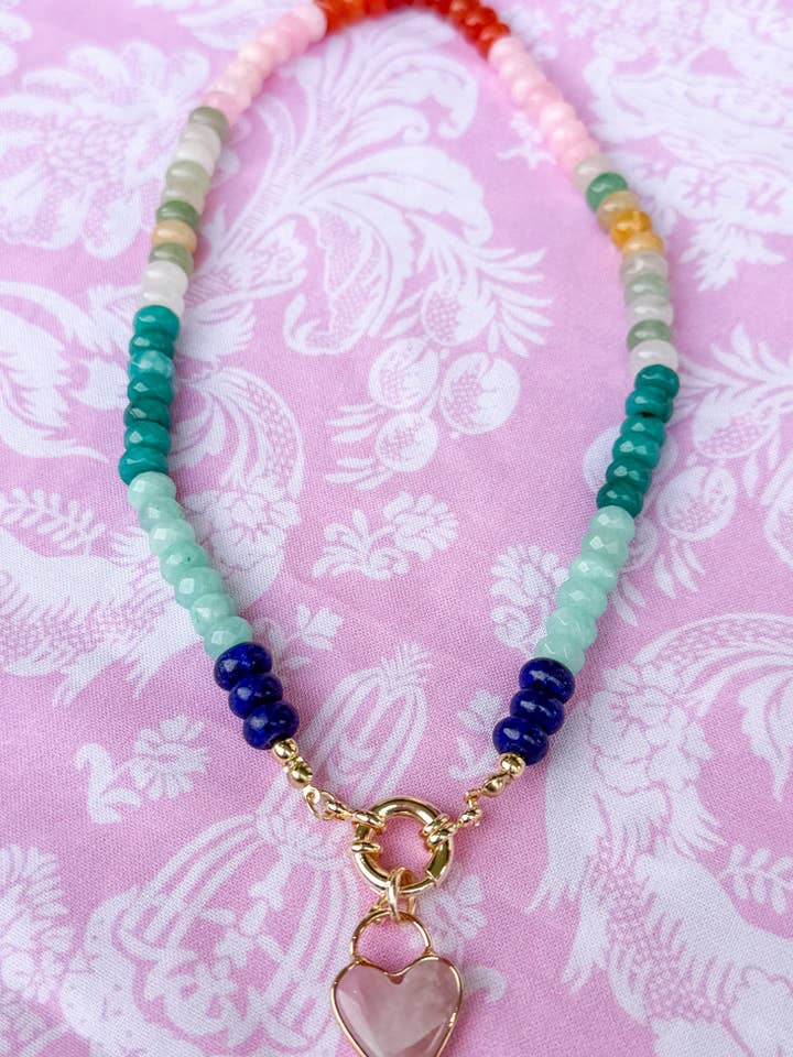 Connie Necklace- Multi for wholesale by Dylan Designs