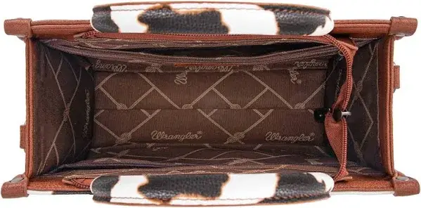 South End Clothing and Apparel L.L.C - Wholesale Tote Bag - Women's - Wrangler Cow Print Tote/Crossbody9