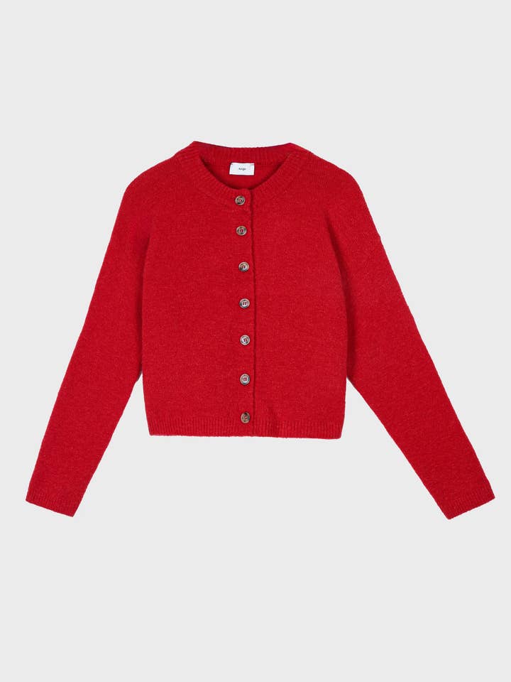 LETIANA VEST red for wholesale by An'ge