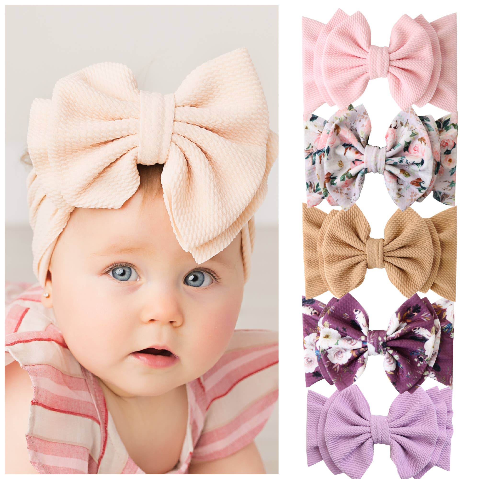 Am _ Kf _ Süß Mädchen Baby Kleinkind Blume Stirnband Haarschleife Band 