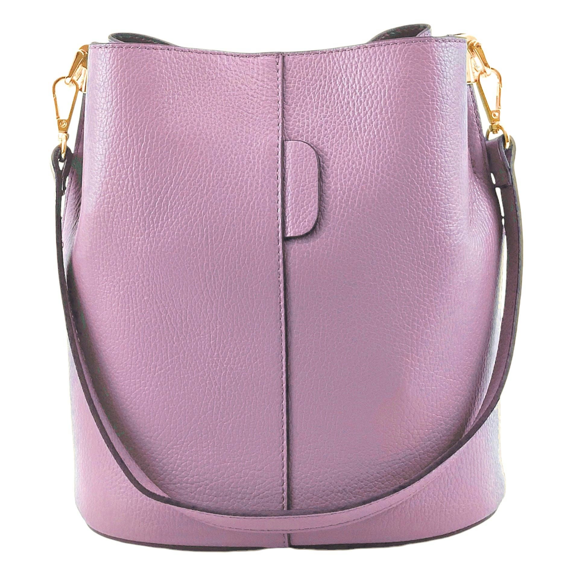 MODARNO - Venta al por mayor Bolso con correa - Mujer - Bolso tipo bucket Giulia de cuero Dollaro genuino MODARNO24