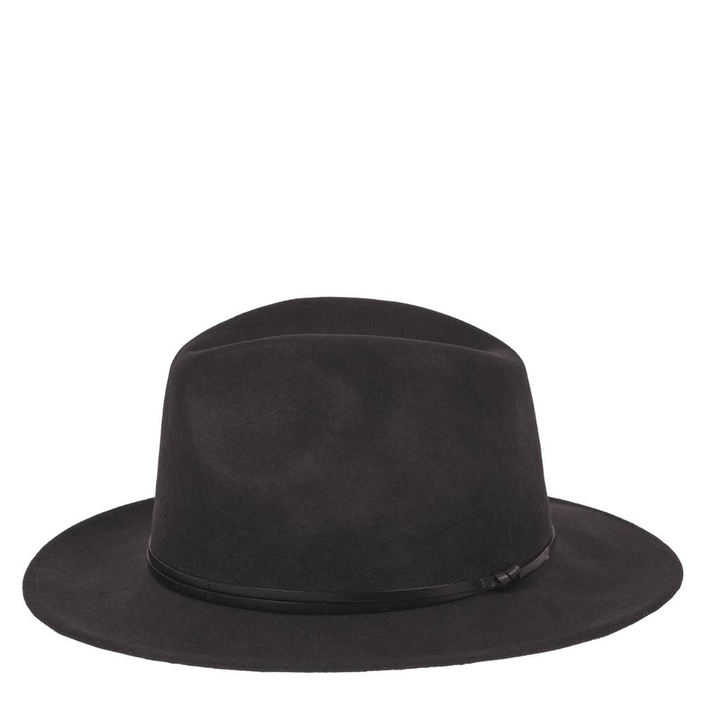 TRAVAUX EN COURS... - Wholesale Fedora - Women's - FELT HAT - leather band, sewn brim1