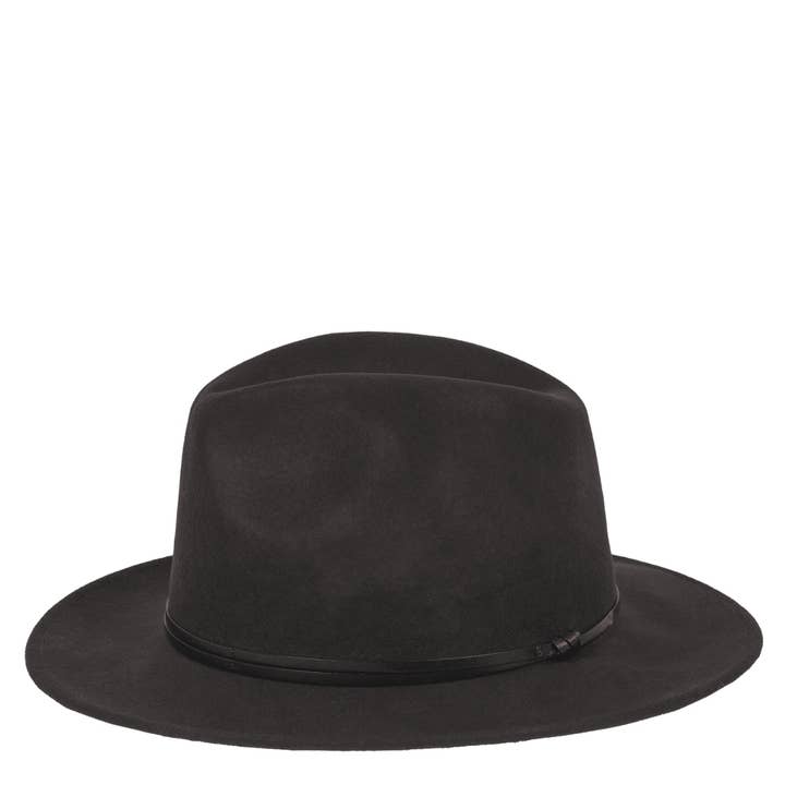 TRAVAUX EN COURS... - Wholesale Fedora - Women's - FELT HAT - leather band, sewn brim1