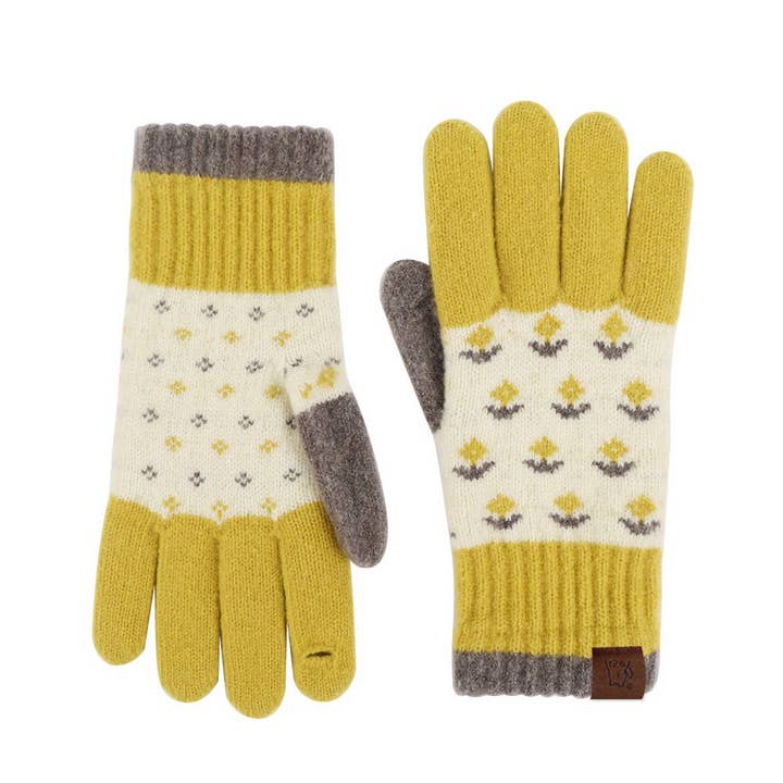 ACCITY - Wholesale Gloves - Women's - Knit Gloves – Cute & Warm Design_CWAG03733