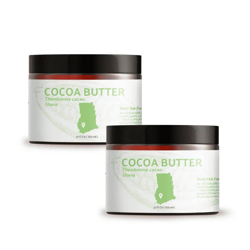 Nature Packaged - Wholesale Body Balm/Butter - Cocoa Butter - Unrefined- 100% Pure - Farm-Direct Sourcing1