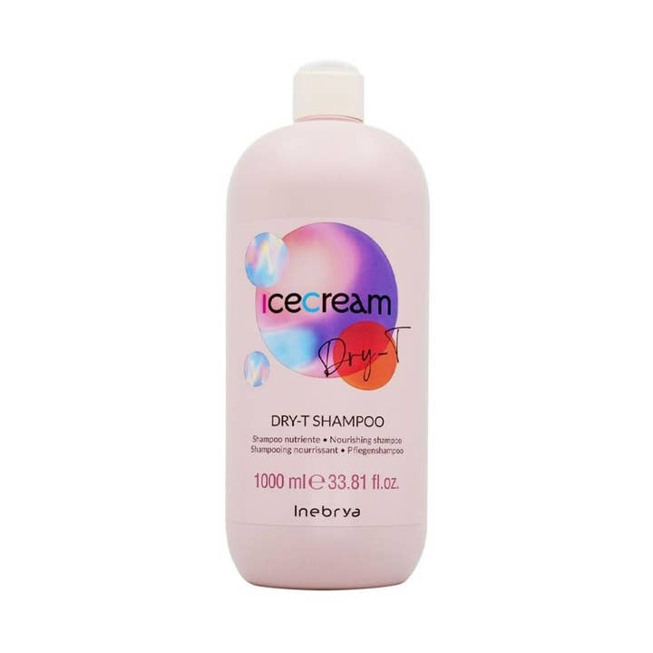 Shampooing Nourrissant Inebrya Ice Cream Dry-T 1000ml pour la vente par Hair Industry Australia