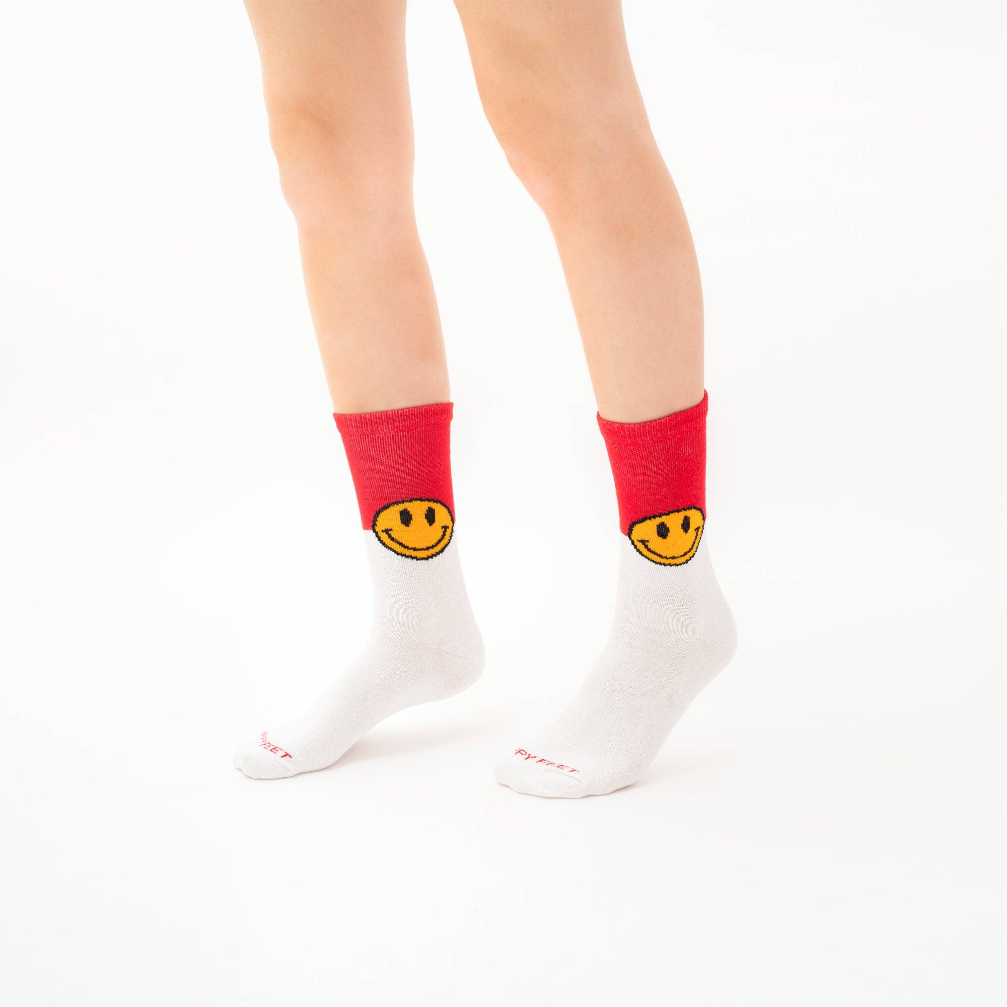 Hippy Feet – wholesale Strumpor - Unisex – Smiley Crews1