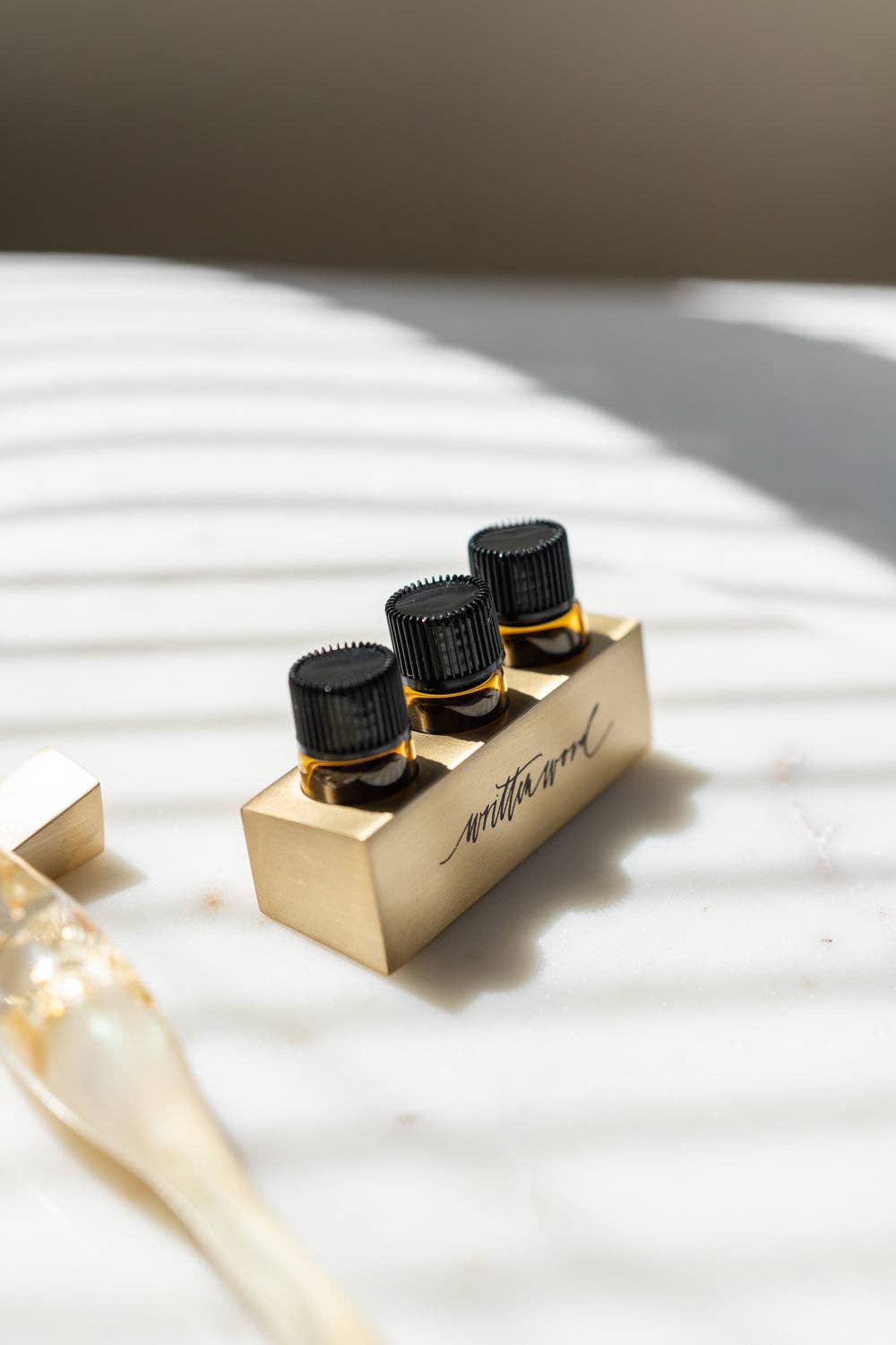 Written Word Calligraphy - Wholesale Paper Weight - Mini Tilted Inkwell